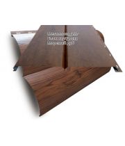 Металлосайдинг Блок Хаус/Доска Мореный дуб